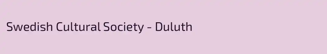 Swedish Cultural Society - Duluth